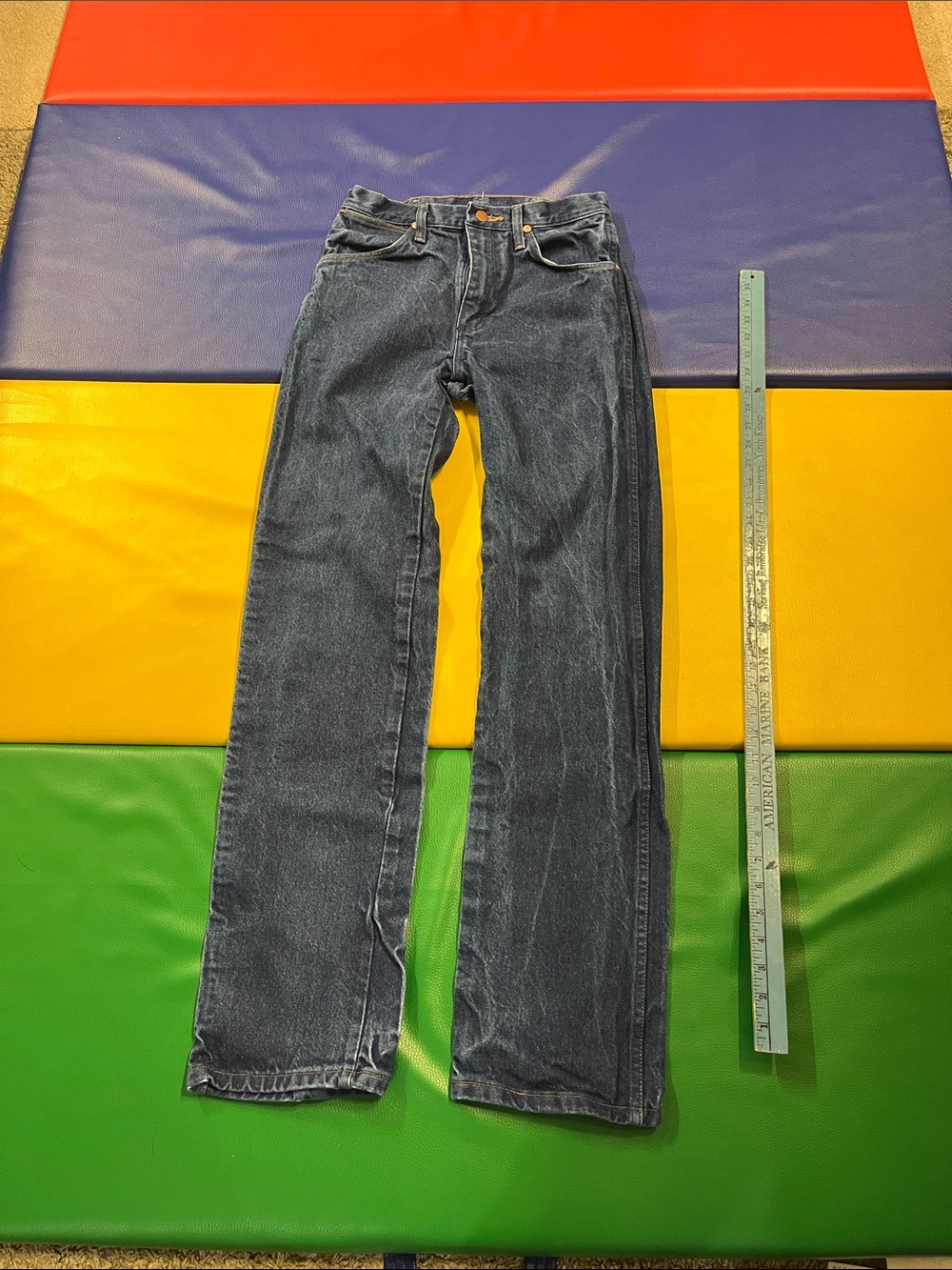 Wrangler Cowboy Cut 28x34 Men’s Jeans in Dark Blue